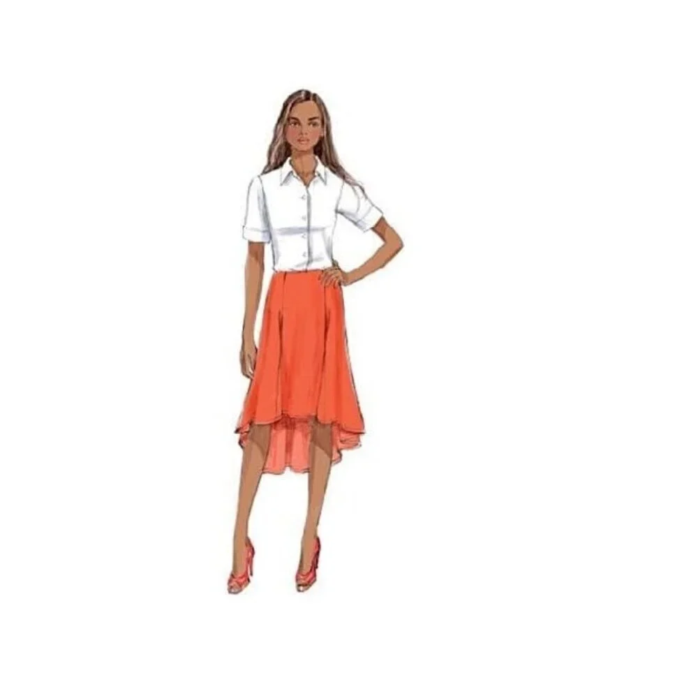Butterick skirt has